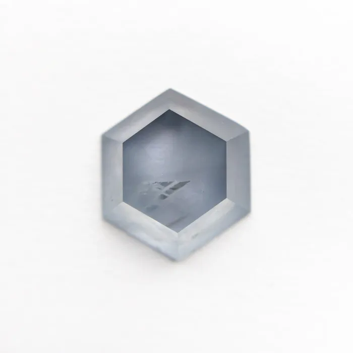 233ct 924x804x290mm Hexagon Slab Sapphire 2222102 Misfit Gems Earrings