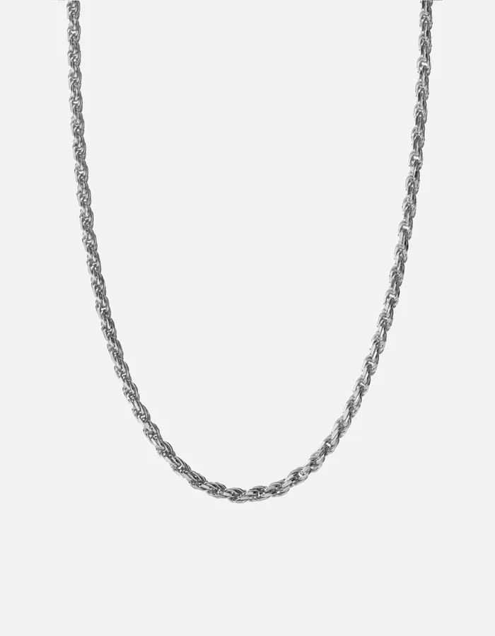 24mm Rope Chain Necklace Sterling Silver Miansai Necklaces