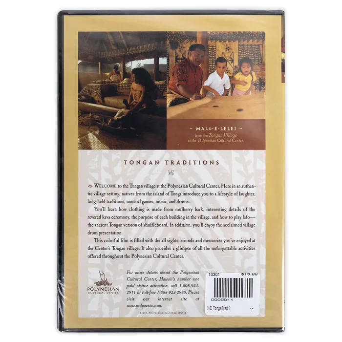 2nd Edition Tongan Traditions DVD MEDIAFAST Earrings