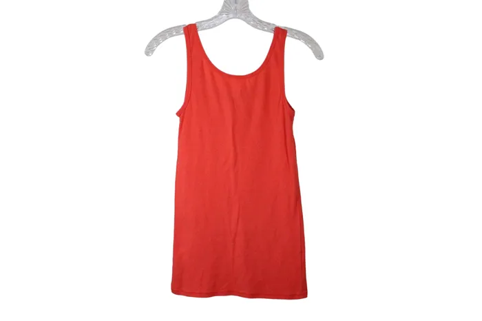 A New Day Orange Tank M A New Day Necklaces