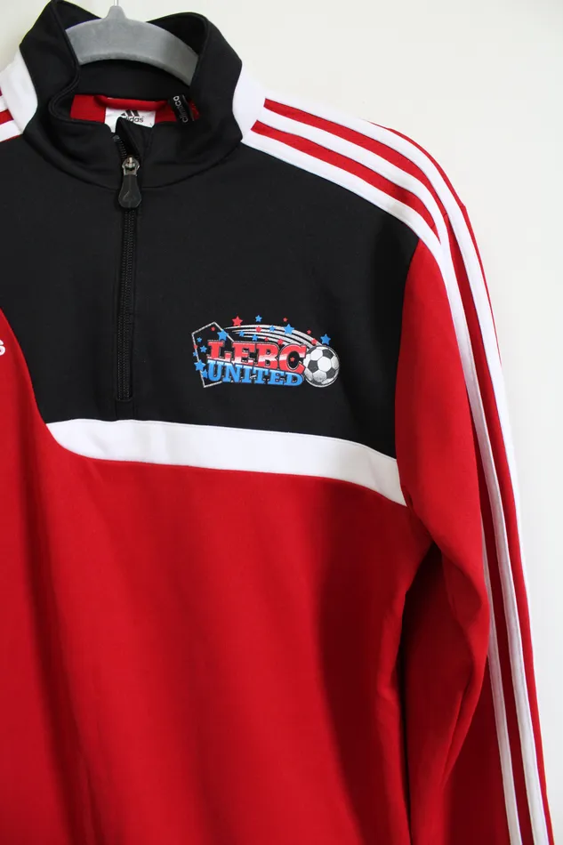 Adidas Red LEBC United Jacket S Adidas Earrings