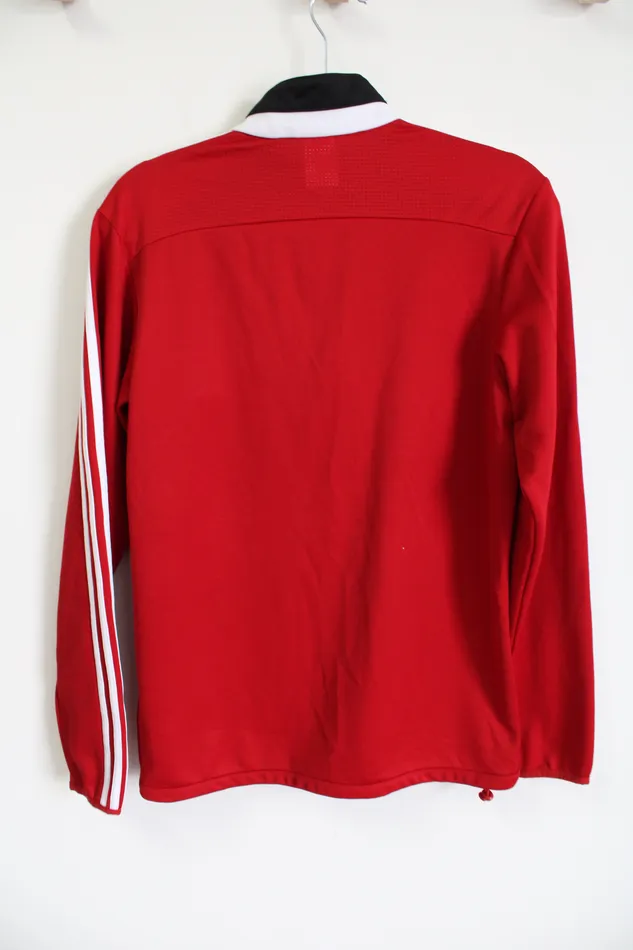 Adidas Red LEBC United Jacket S Adidas Earrings