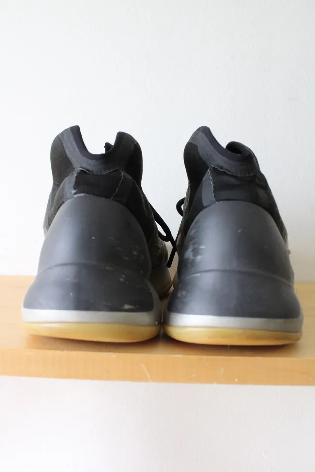Adidas Yeezy QNTM Barium Gray Black Sneakers Size 9 Adidas Rings