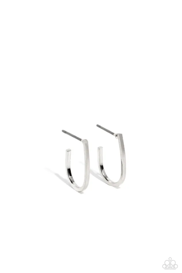 Admirable Arches Silver Paparazzi Accessories Rings