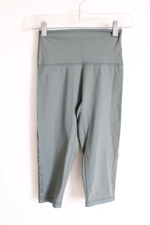 Aerie Rings Aerie Blue Green Short Leggings S