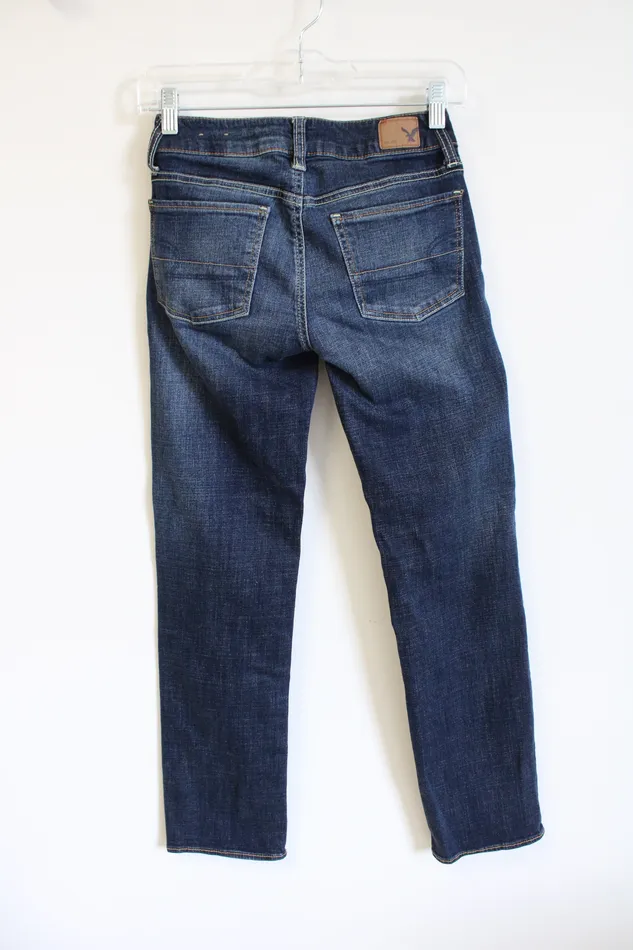 American Eagle Earrings American Eagle Super Stretch Straight Jeans 00 Short