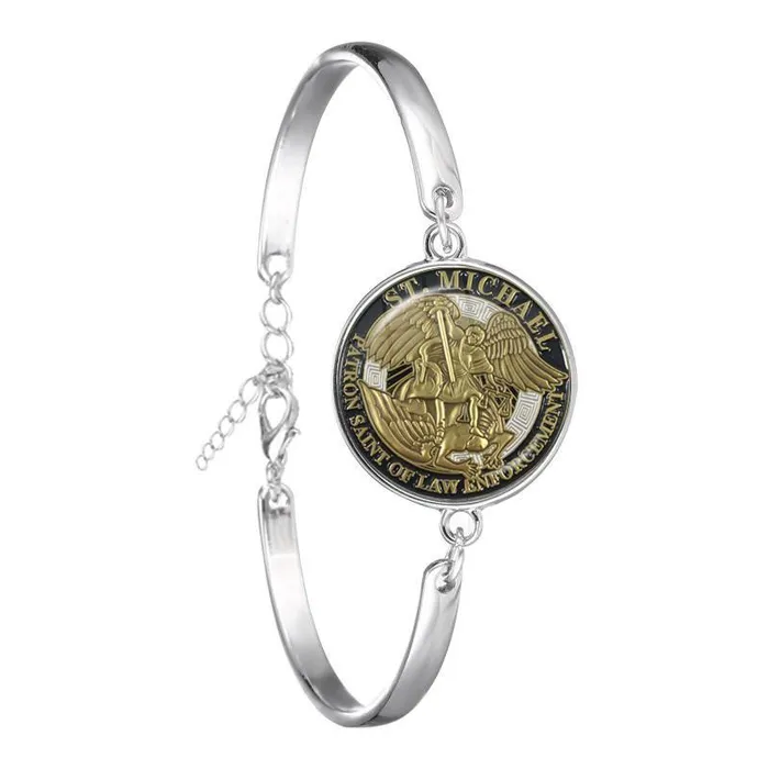 Angelic Prayer Store Bracelets Gold Michael Bracelet