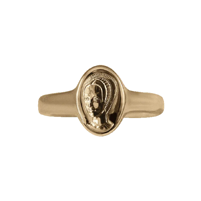 Anne Boleyn Solid Gold Signet Ring COMMON ERA Rings