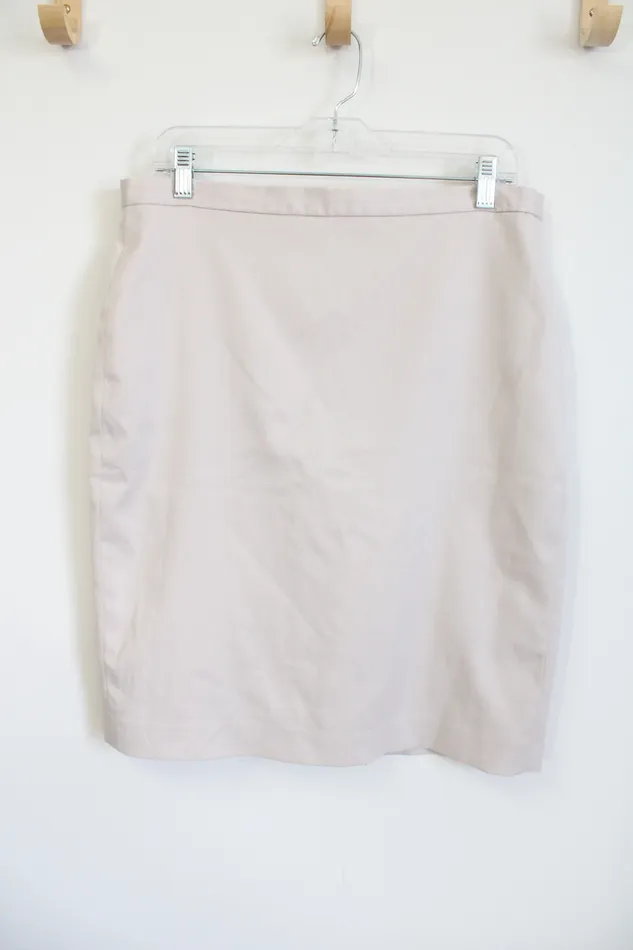 Anne Klein Anne Klein Off White Business Skirt 10 Rings