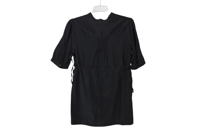 Apt9 Black Short Sleeved Blouse M APT9 Rings