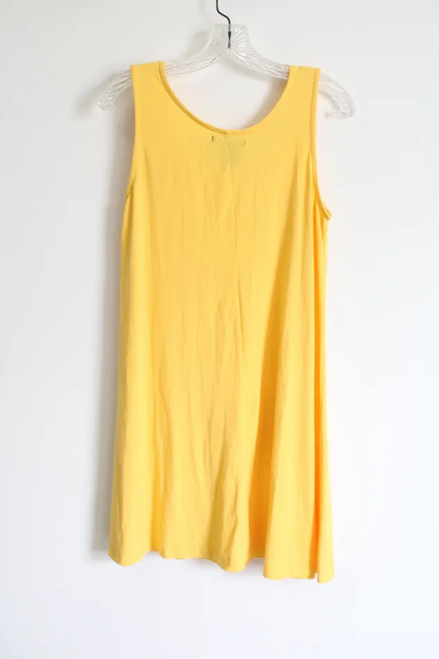 Architect Yellow Tank Dress M Petite Architect Earrings
