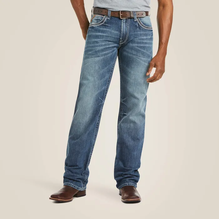 ARIAT MENS CLOTHING Rings ARIAT MENS M4 LOW RISE COLTRANE BOOT CUT JEAN DURANGO