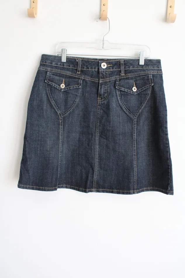 Baccini Denim Skirt 14 Baccini Earrings