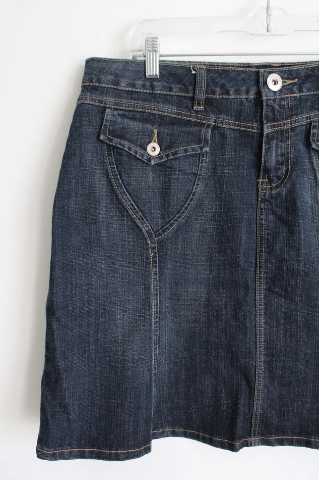 Baccini Denim Skirt 14 Baccini Earrings