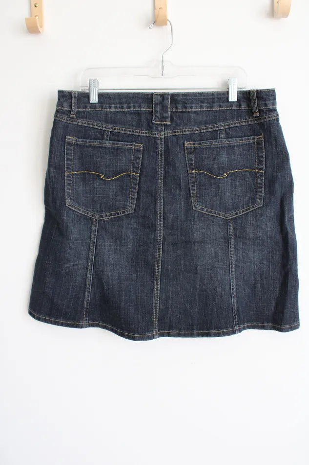 Baccini Denim Skirt 14 Baccini Earrings