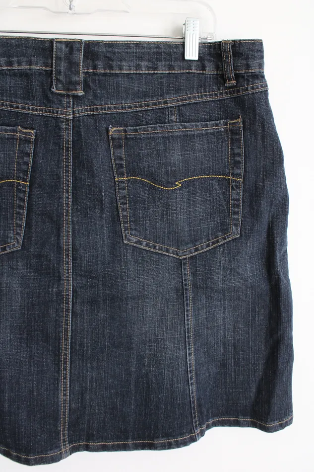 Baccini Denim Skirt 14 Baccini Earrings