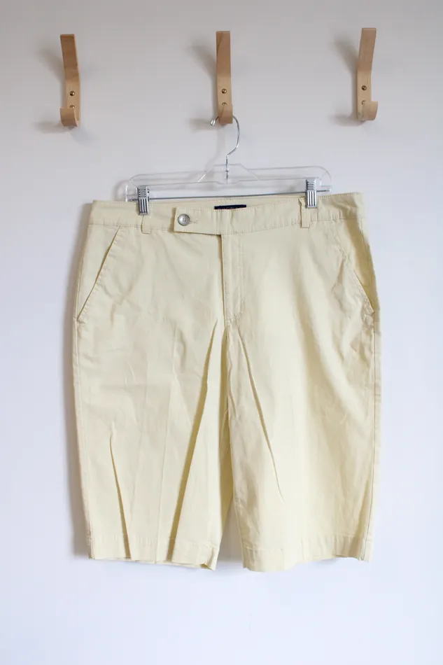 Bandolino Earrings Bandolino Yellow Capri Pants 16