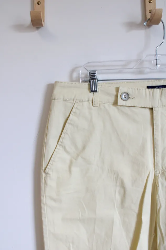 Bandolino Earrings Bandolino Yellow Capri Pants 16