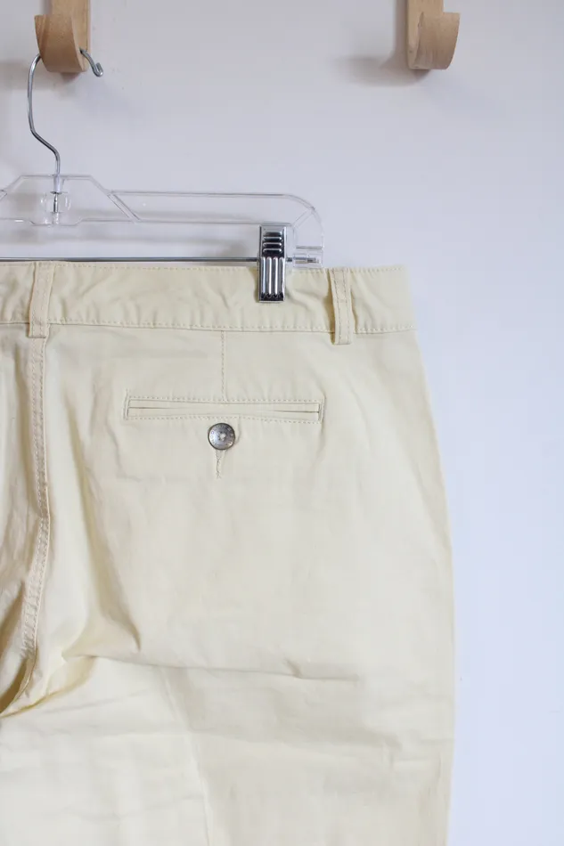 Bandolino Earrings Bandolino Yellow Capri Pants 16