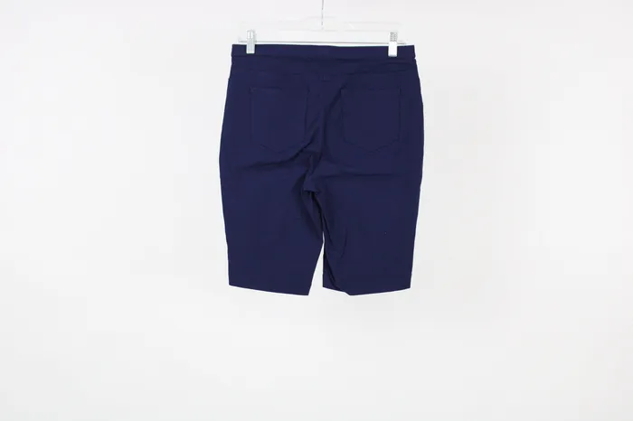 Basic Editions Rings Basic Editions Blue Stretch Shorts M