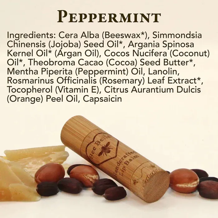 BEEBELLA Earrings Bee Bella Peppermint Lip Balm