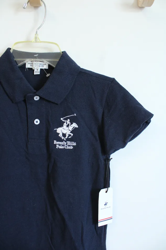 Beverly Hills Polo Club Earrings NEW Beverly Hills Polo Club Navy Polo Shirt Youth S