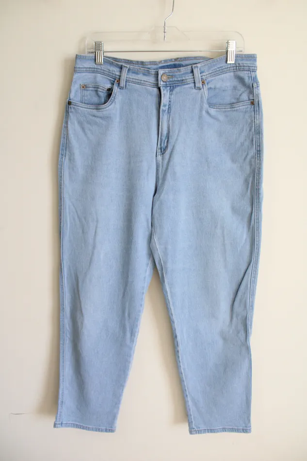 Bill Blass Vintage High Waisted Mom Jeans 12 Petite Bill Blass Necklaces