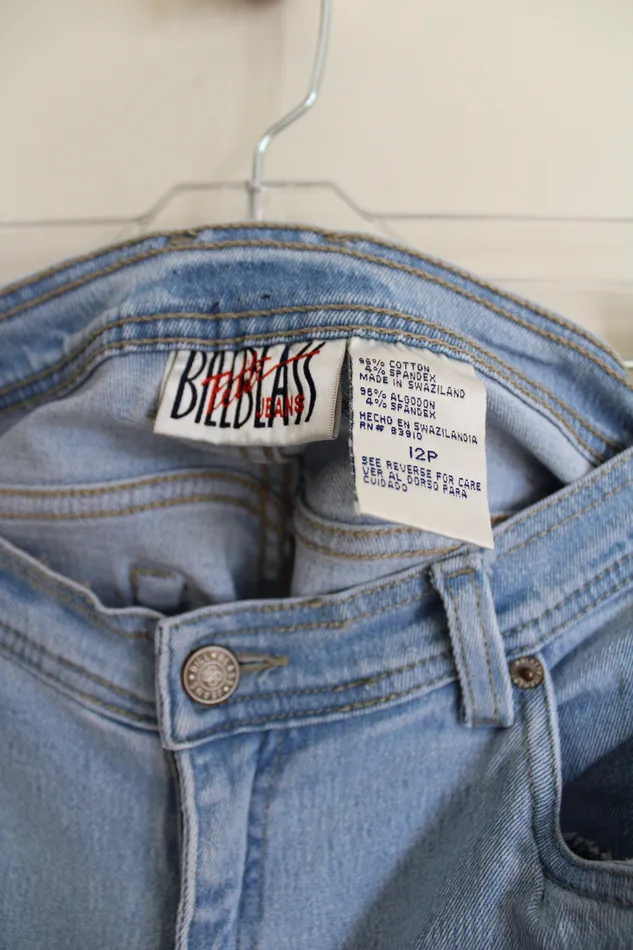 Bill Blass Vintage High Waisted Mom Jeans 12 Petite Bill Blass Necklaces