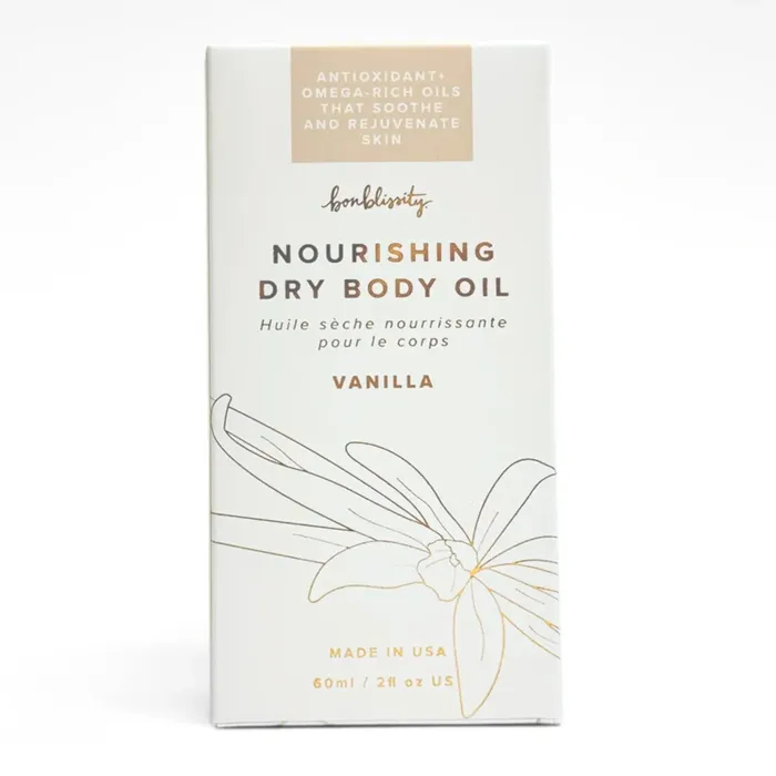 Bonblissity Vanilla Nourishing Dry Body Oil 2 oz BONBLISSITY Earrings