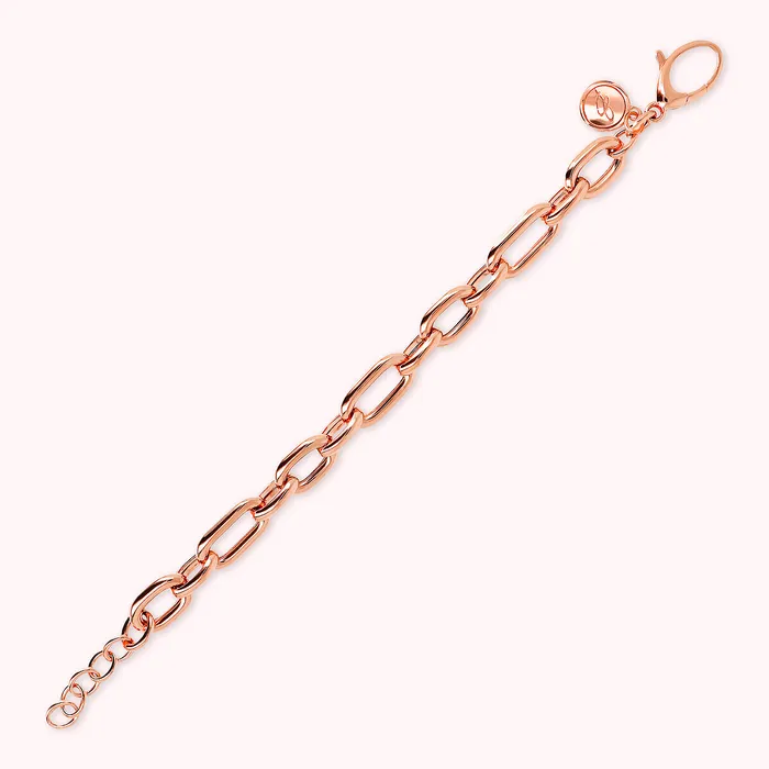 Bracciale a Maglie Alternate Bronzallure Earrings