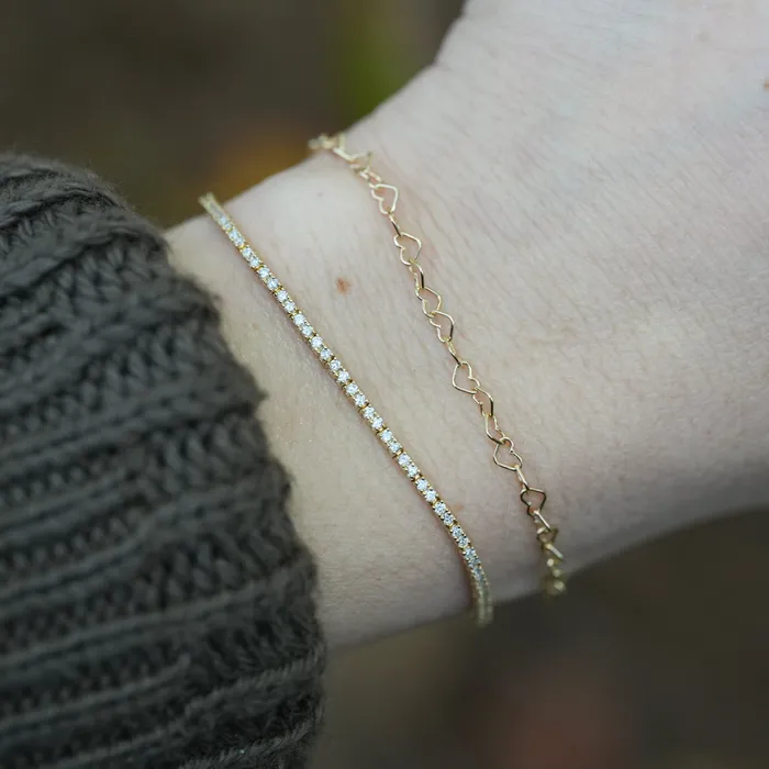Bracelets 12mm Lab Grown Tennis Bracelet Consider the Wldflwrs Bracelets 12mm Lab Grown Tennis Bracelet Consider the Wldflwrs