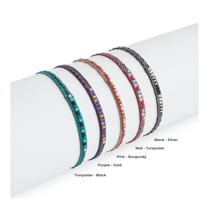 Bracelets Bliss Egyptian Loom Woven Bracelet Tribus