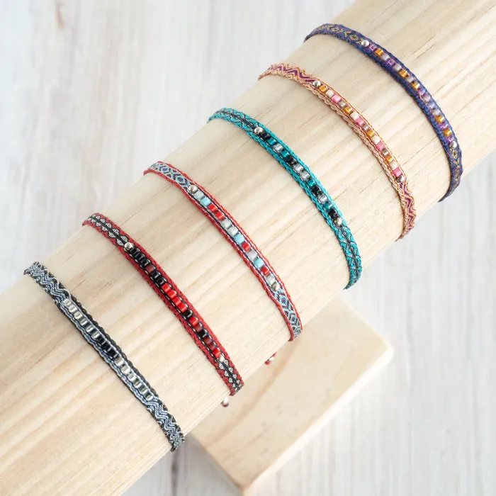 Bracelets Bliss Egyptian Loom Woven Bracelet Tribus
