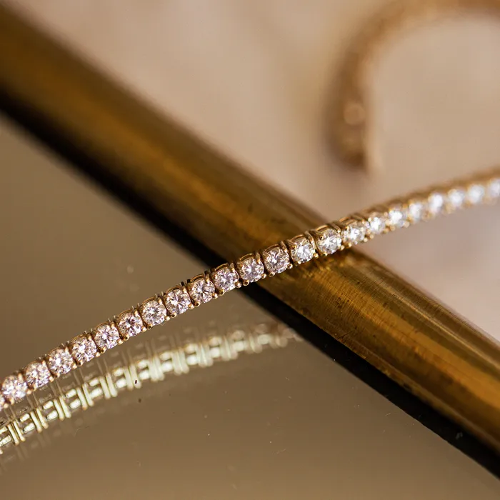 Bracelets Consider the Wldflwrs 25mm Lab Grown Tennis Bracelet Bracelets Consider the Wldflwrs 25mm Lab Grown Tennis Bracelet