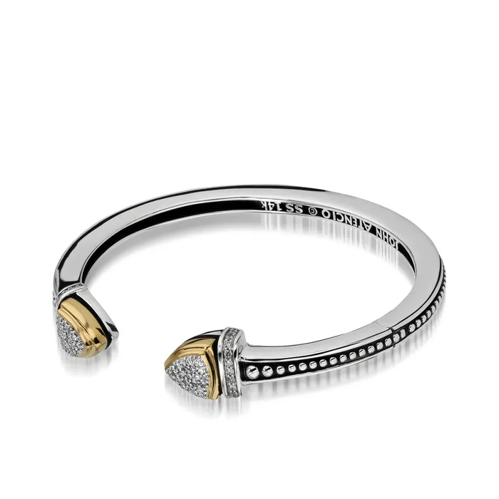 Bracelets John Atencio Arrivo Narrow Pave Diamond Cuff Bracelet Bracelets John Atencio Arrivo Narrow Pave Diamond Cuff Bracelet