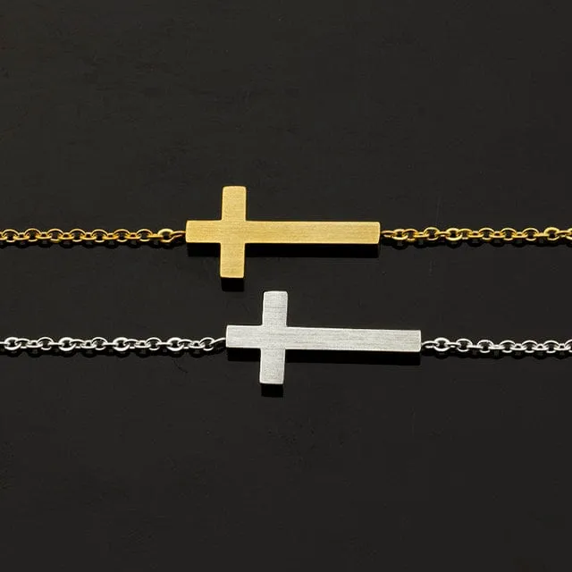 Bracelets Lords Guidance Jesus Cross Crucifix Charm Bracelet