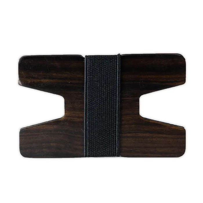 BRAYDENMADMEN Earrings Mad Man Bamboo Wallet Dark Bamboo