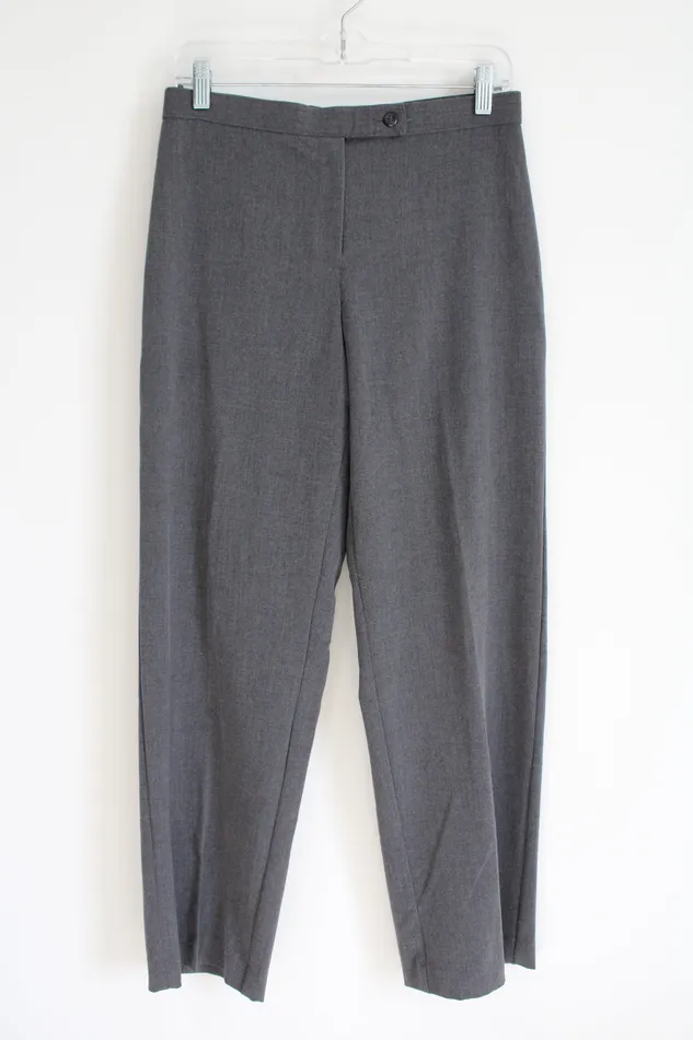 Briggs New York Gray Trouser Pant 8 Petite Briggs New York Earrings