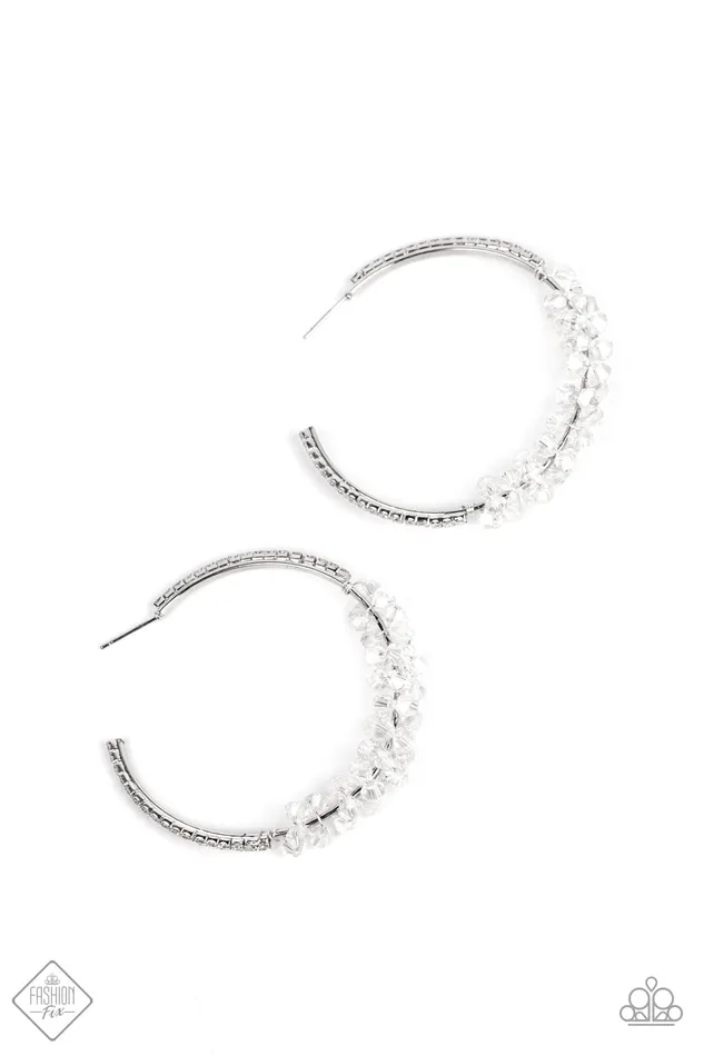 BubbleBursting Bling White Paparazzi Accessories Rings