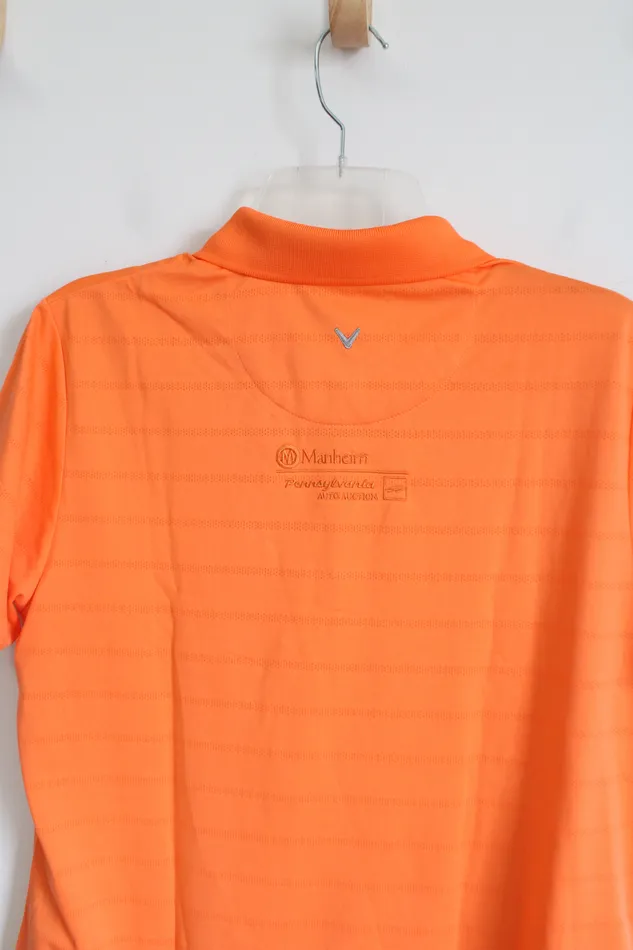 Callaway Earrings NEW Callaway OptiDri Manheim Auto Auction Orange Tee L