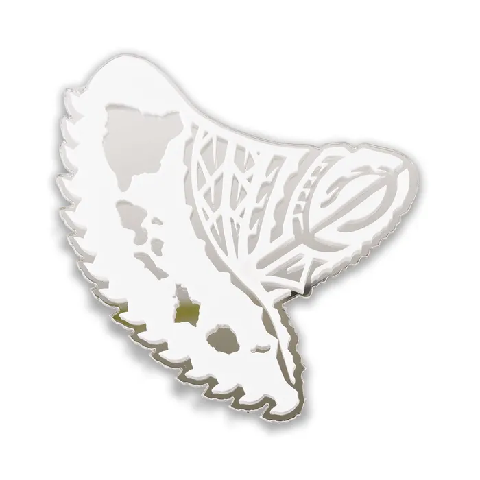 Car Decal Niho Mano WhtSlv ISLANDSILVER Earrings