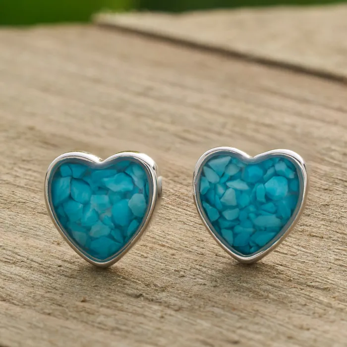 Chadds Ford Jewelry Earrings Sterling Silver Heart Stud Bundle