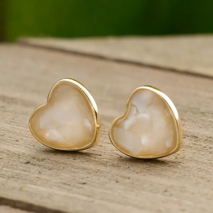Chadds Ford Jewelry Earrings Sterling Silver Heart Stud Bundle