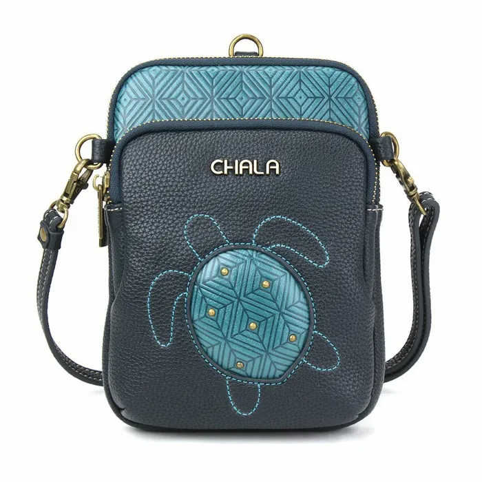 Chala Sea Turtle UNI Crossbody Cellphone Purse with RFID Protection CHALAGROUP Necklaces Chala Sea Turtle UNI Crossbody Cellphone Purse with RFID Protection CHALAGROUP Necklaces