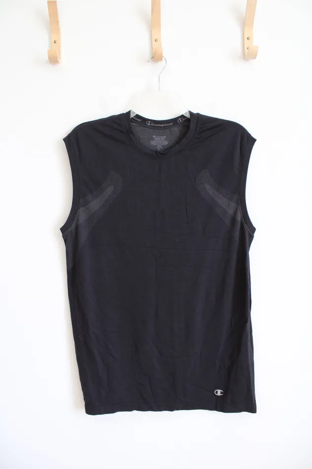 Champion Rings Champion Black Athletic Muscle Tank XL