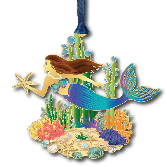 CHEMARTBEACON Necklaces Beacon Design Mermaid Ornament