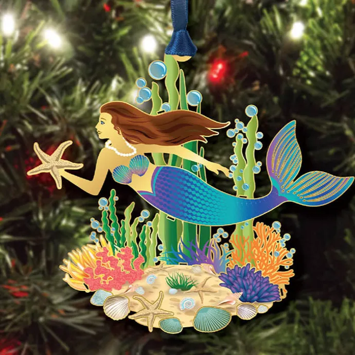CHEMARTBEACON Necklaces Beacon Design Mermaid Ornament