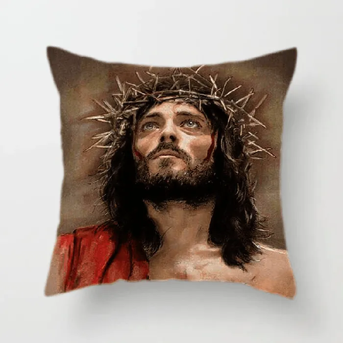Christian Pillow Coverbr Crown Of Thorns Lords Guidance Necklaces