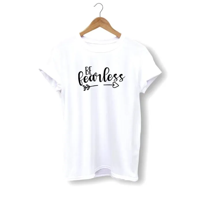 Christian TShirt br Be Fearless Lords Guidance Necklaces