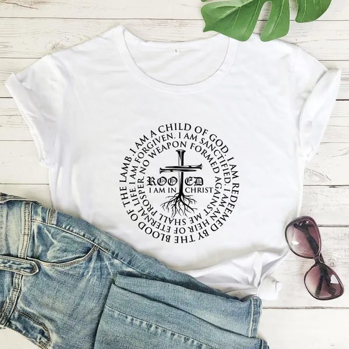 Christian TShirt br Rooted Lords Guidance Earrings